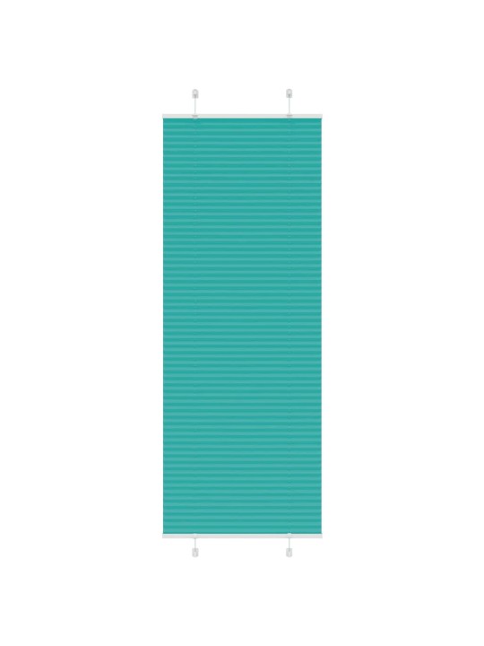 Plisovaná roleta benzínová zelená 75x200 cm šířka látky 74,4 cm