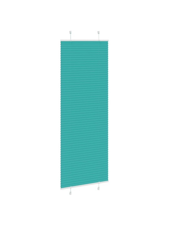Plisovaná roleta benzínová zelená 75x200 cm šířka látky 74,4 cm