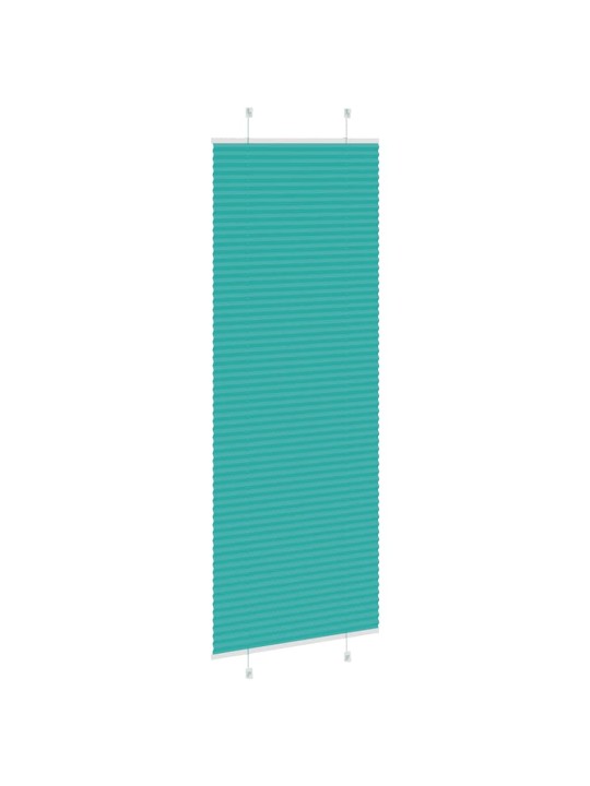 Plisovaná roleta benzínová zelená 75x200 cm šířka látky 74,4 cm