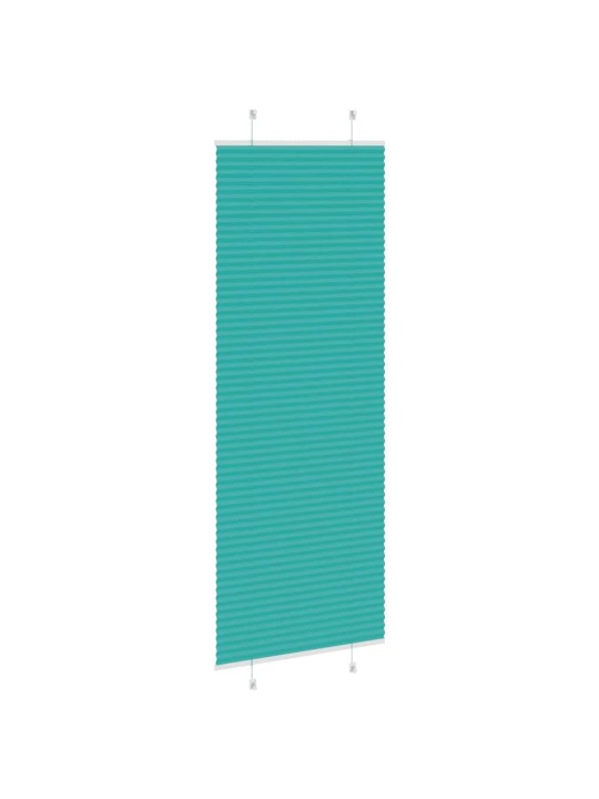 Plisovaná roleta benzínová zelená 80x200 cm šířka látky 79,4 cm