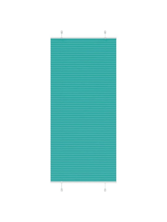 Plisovaná roleta benzínová zelená 90x200 cm šířka látky 89,4 cm