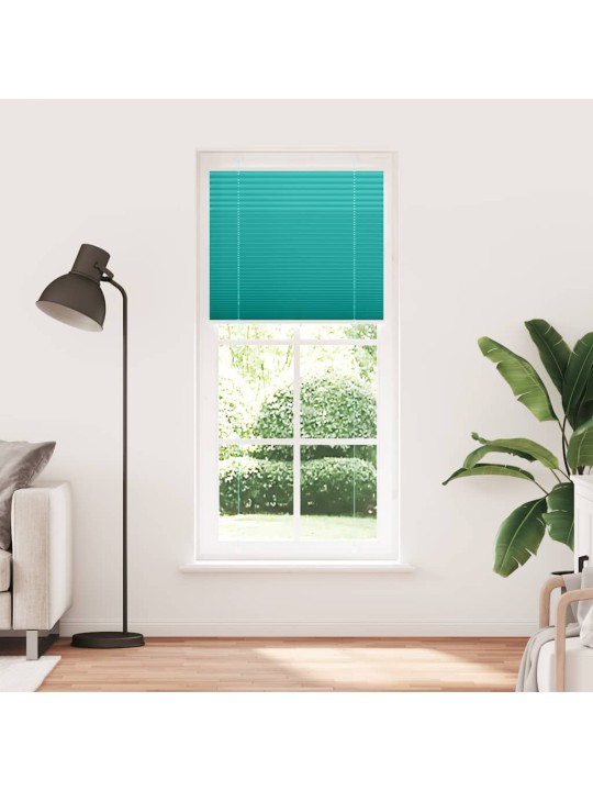 Plisovaná roleta benzínová zelená 90x200 cm šířka látky 89,4 cm