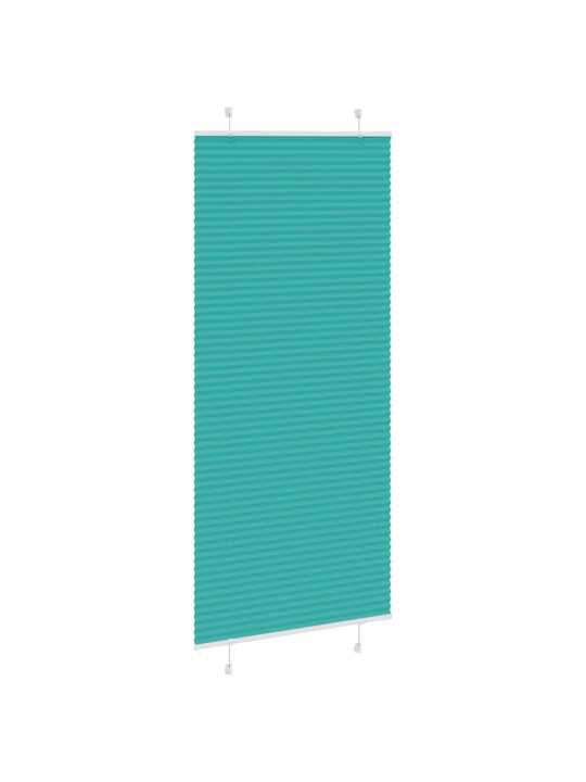 Plisovaná roleta benzínová zelená 90x200 cm šířka látky 89,4 cm