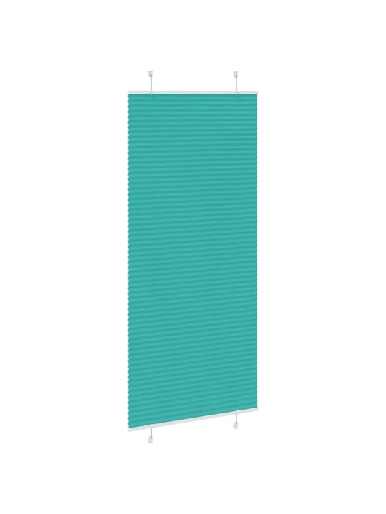 Plisovaná roleta benzínová zelená 90x200 cm šířka látky 89,4 cm