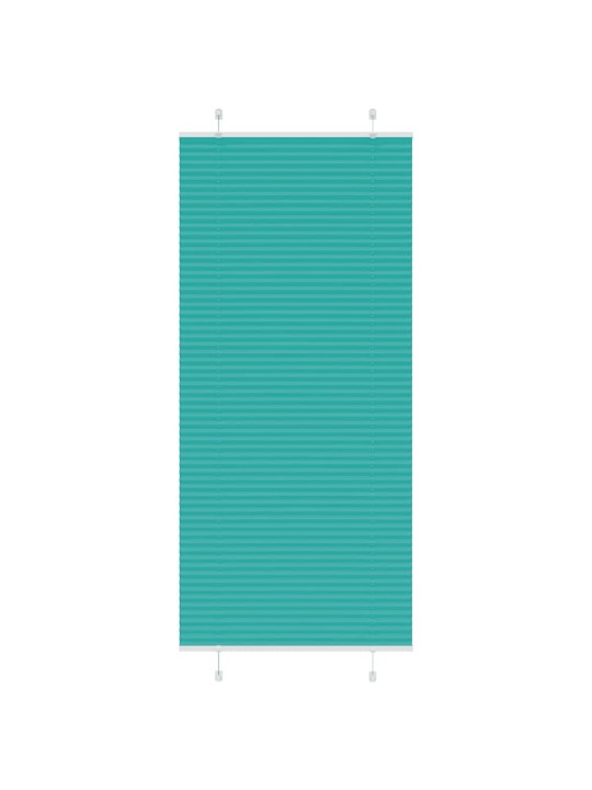 Plisovaná roleta benzínová zelená 95x200 cm šířka látky 94,4 cm