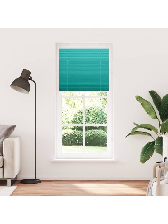 Plisovaná roleta benzínová zelená 95x200 cm šířka látky 94,4 cm