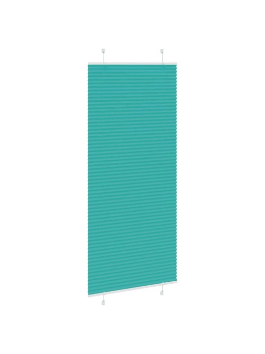 Plisovaná roleta benzínová zelená 95x200 cm šířka látky 94,4 cm
