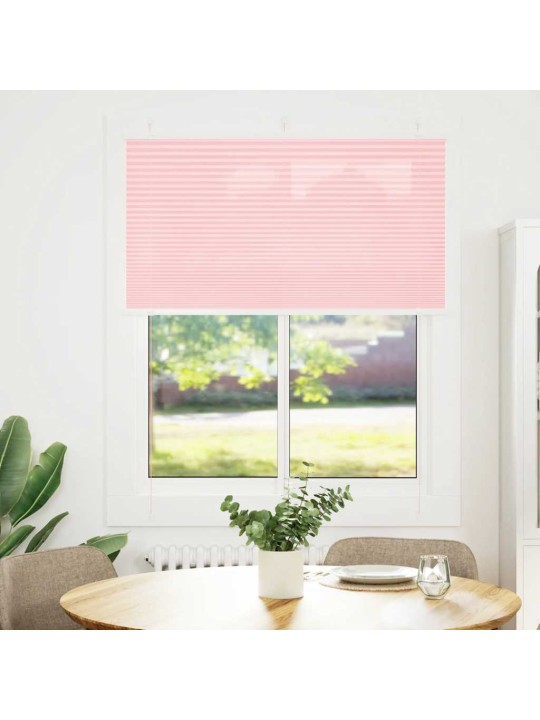 Plisovaná roleta růžová 110x100cm šířka látky 109,4cm polyester