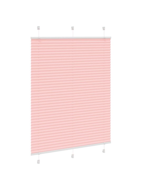 Plisovaná roleta růžová 110x100cm šířka látky 109,4cm polyester