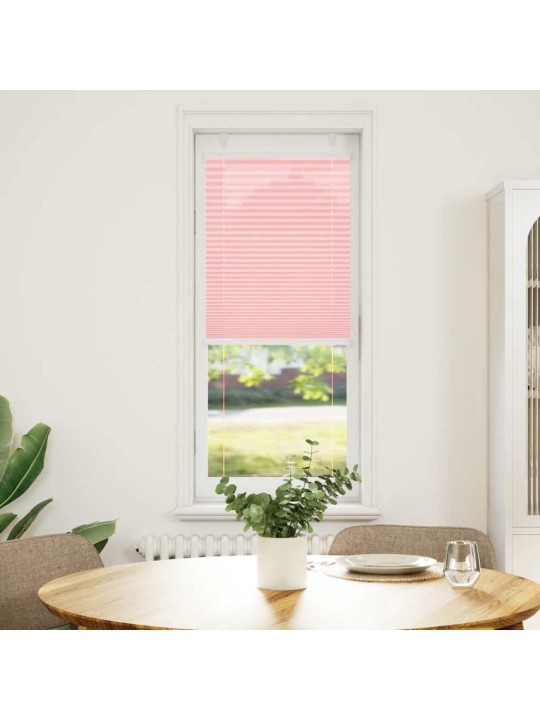 Plisovaná roleta růžová 45x150cm šířka látky 44,4 cm polyester