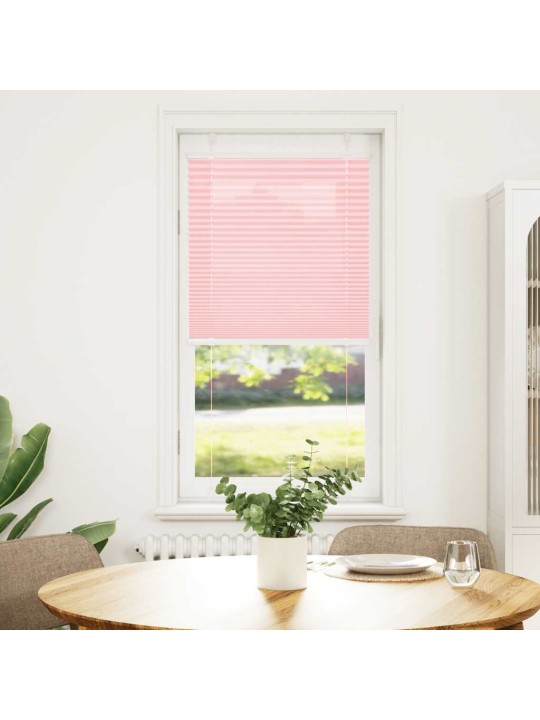 Plisovaná roleta růžová 60x150 cm šířka látky 59,4 cm polyester