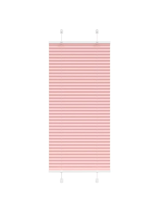 Plisovaná roleta růžová 65x150 cm šířka látky 64,4 cm polyester