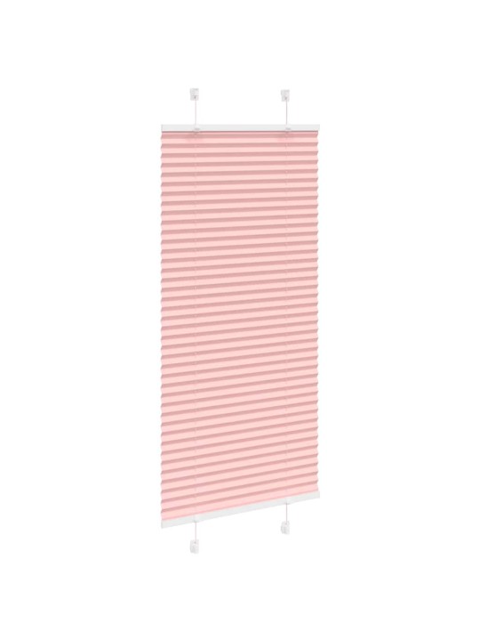 Plisovaná roleta růžová 65x150 cm šířka látky 64,4 cm polyester