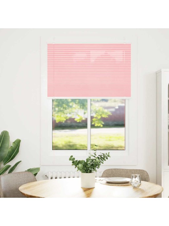 Plisovaná roleta růžová 100x150cm šířka látky 99,4cm polyester
