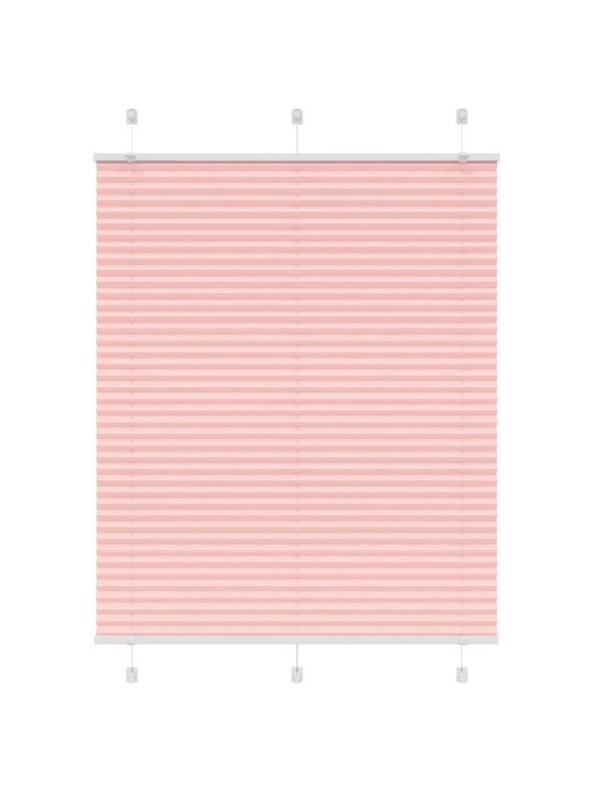 Plisovaná roleta růžová 105x150cm šířka látky 104,4cm polyester