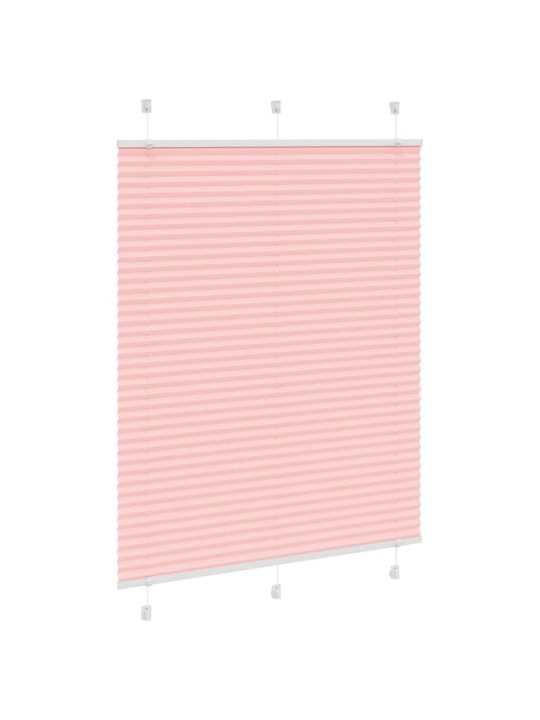 Plisovaná roleta růžová 105x150cm šířka látky 104,4cm polyester