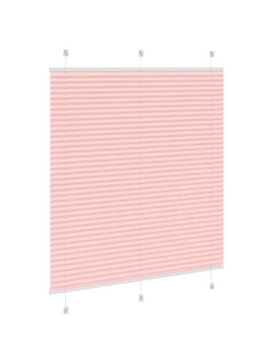 Plisovaná roleta růžová 115x150cm šířka látky 114,4cm polyester