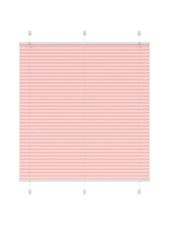 Plisovaná roleta růžová 120x150cm šířka látky 119,4cm polyester