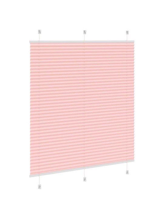 Plisovaná roleta růžová 120x150cm šířka látky 119,4cm polyester