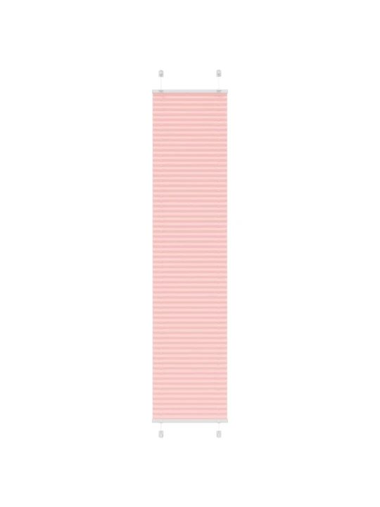 Plisovaná roleta růžová 40x200 cm šířka látky 39,4 cm polyester