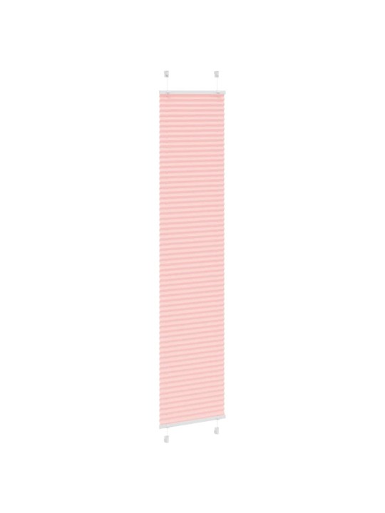 Plisovaná roleta růžová 45x200 cm šířka látky 44,4 cm polyester