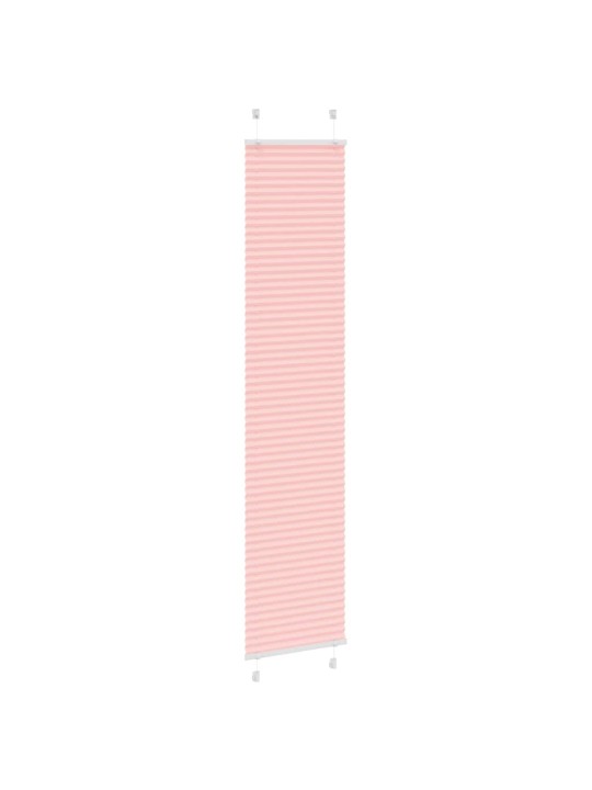 Plisovaná roleta růžová 50x200 cm šířka látky 49,4 cm polyester