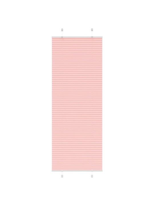Plisovaná roleta růžová 50x200 cm šířka látky 49,4 cm polyester