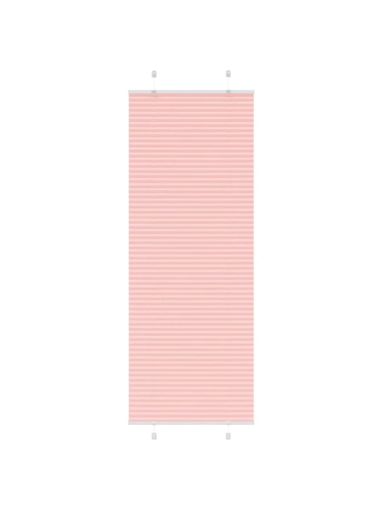 Plisovaná roleta růžová 50x200 cm šířka látky 49,4 cm polyester