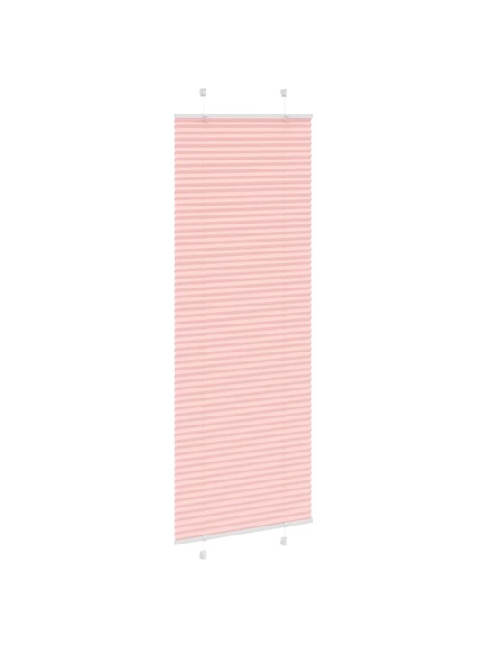Plisovaná roleta růžová 50x200 cm šířka látky 49,4 cm polyester