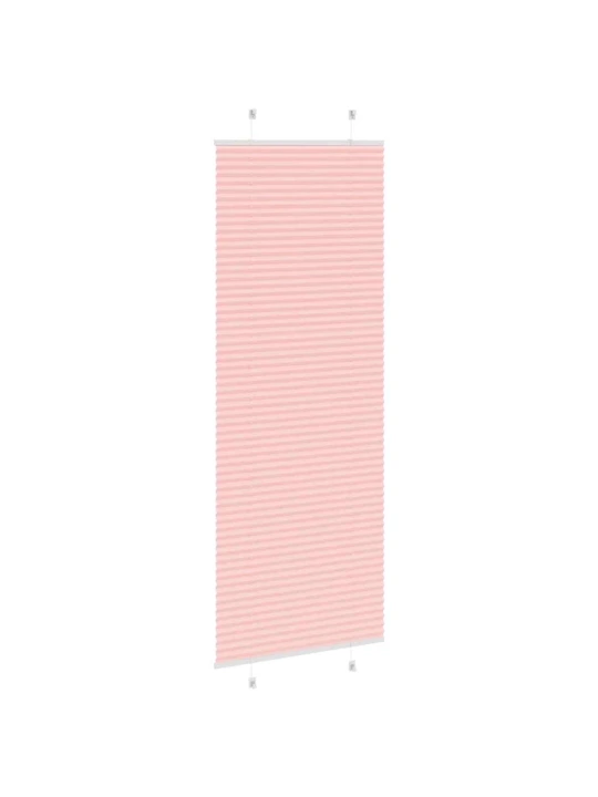 Plisovaná roleta růžová 50x200 cm šířka látky 49,4 cm polyester