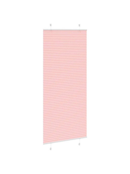 Plisovaná roleta růžová 100x200cm šířka látky 99,4 cm polyester