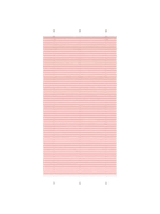 Plisovaná roleta růžová 105x200cm šířka látky 104,4cm polyester
