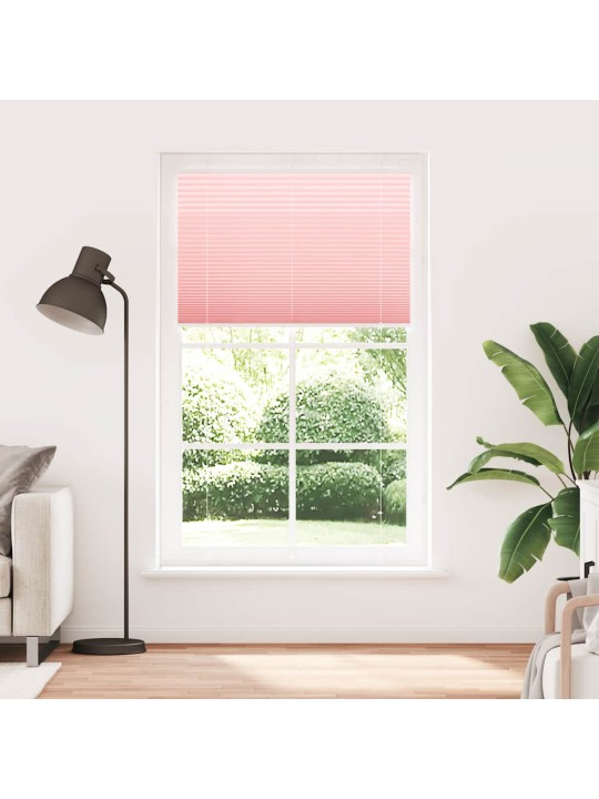Plisovaná roleta růžová 120x200cm šířka látky 119,4cm polyester