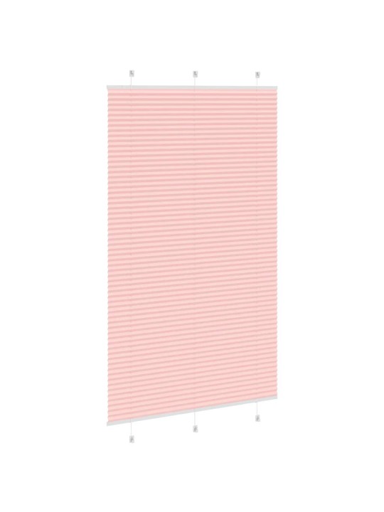 Plisovaná roleta růžová 120x200cm šířka látky 119,4cm polyester