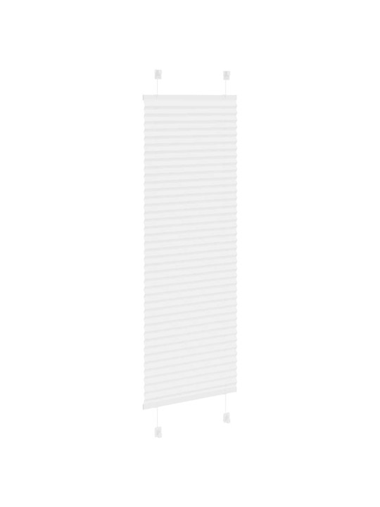 Plisovaná roleta bílá 45x100 cm šířka látky 44,4 cm polyester