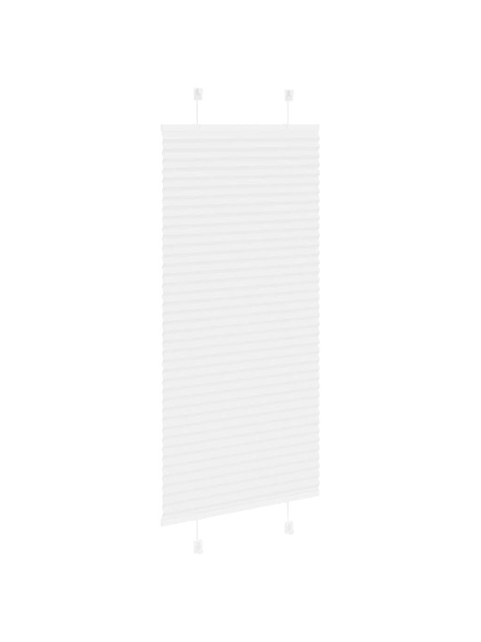 Plisovaná roleta bílá 55x100 cm šířka látky 54,4 cm polyester