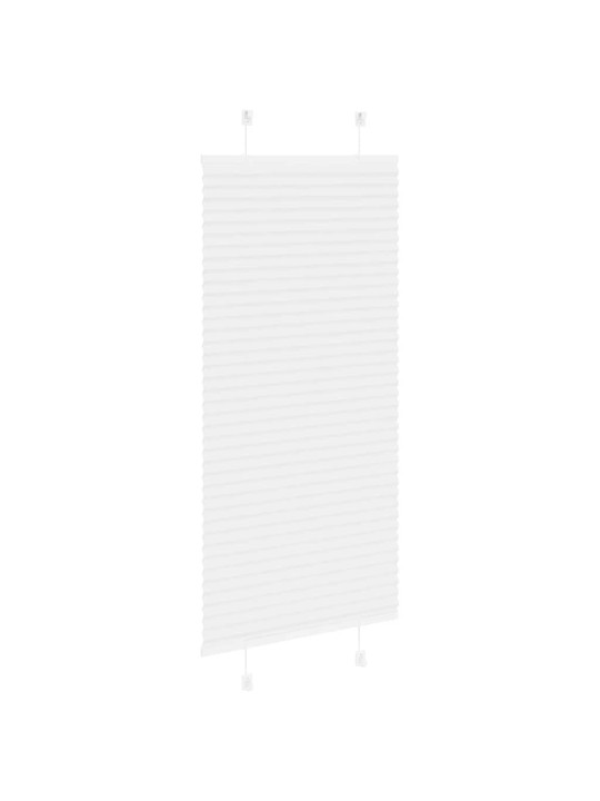 Plisovaná roleta bílá 55x100 cm šířka látky 54,4 cm polyester