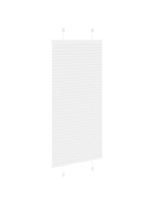 Plisovaná roleta bílá 60x100 cm šířka látky 59,4 cm polyester