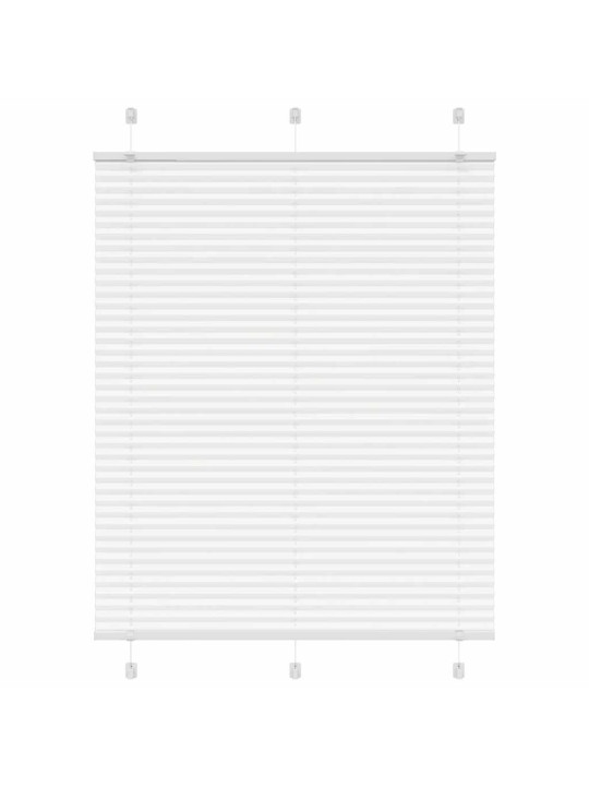 Plisovaná roleta bílá 105x100cm šířka látky 104,4cm polyester