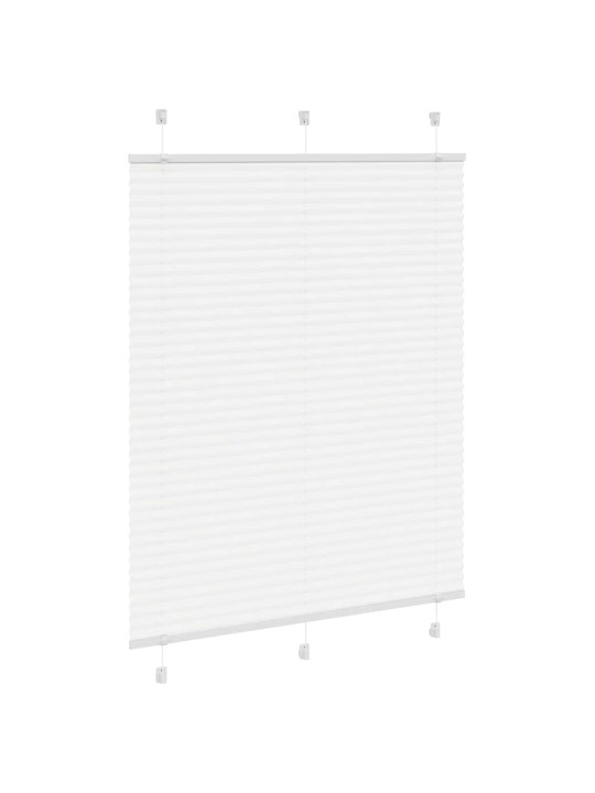 Plisovaná roleta bílá 105x100cm šířka látky 104,4cm polyester