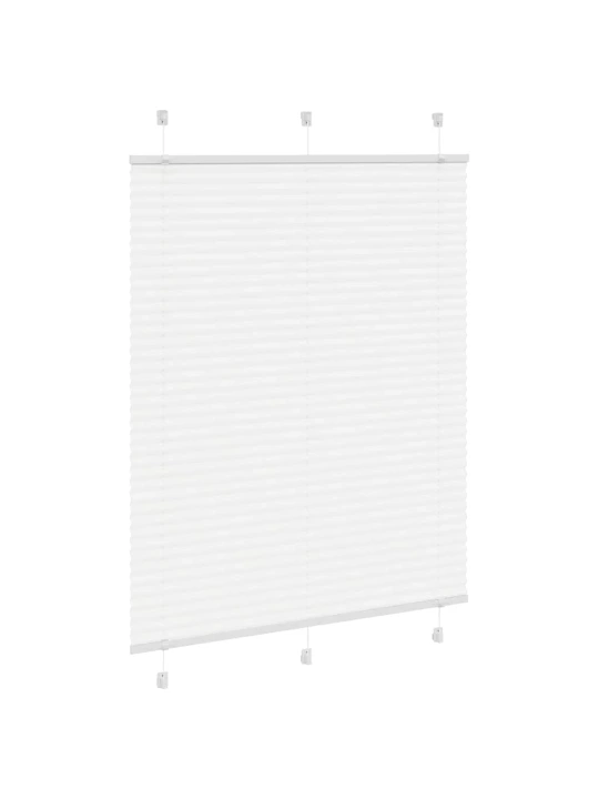 Plisovaná roleta bílá 105x100cm šířka látky 104,4cm polyester