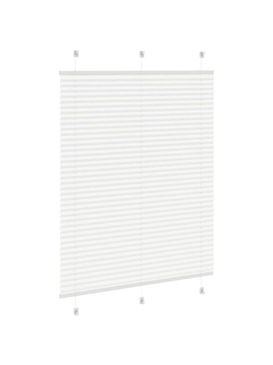 Plisovaná roleta bílá 105x100cm šířka látky 104,4cm polyester