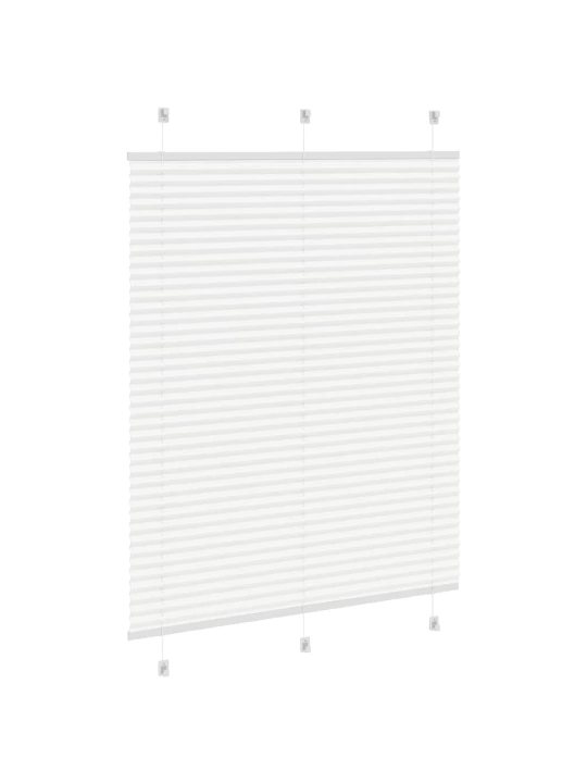 Plisovaná roleta bílá 105x100cm šířka látky 104,4cm polyester