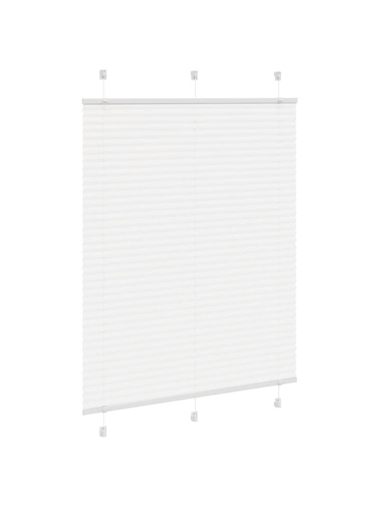 Plisovaná roleta bílá 110x100cm šířka látky 109,4cm polyester