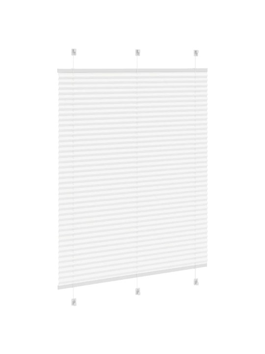 Plisovaná roleta bílá 110x100cm šířka látky 109,4cm polyester