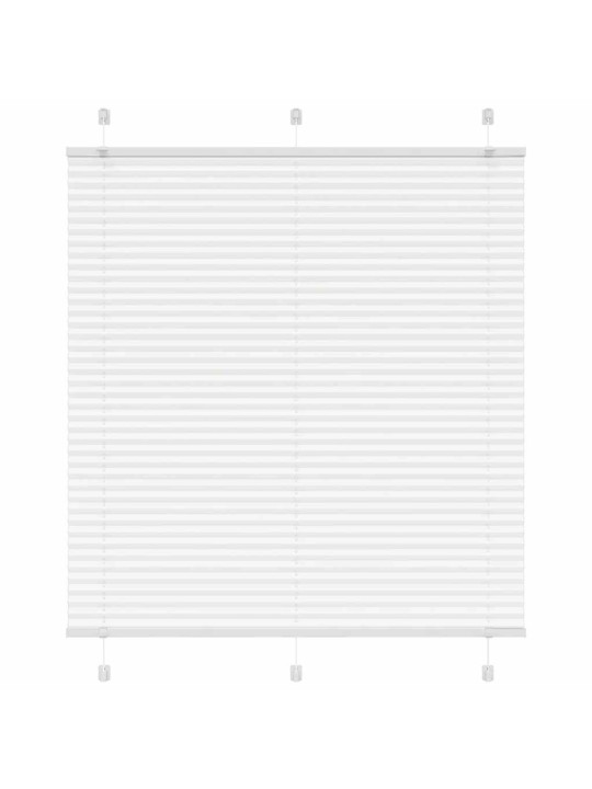 Plisovaná roleta bílá 115x100cm šířka látky 114,4cm polyester