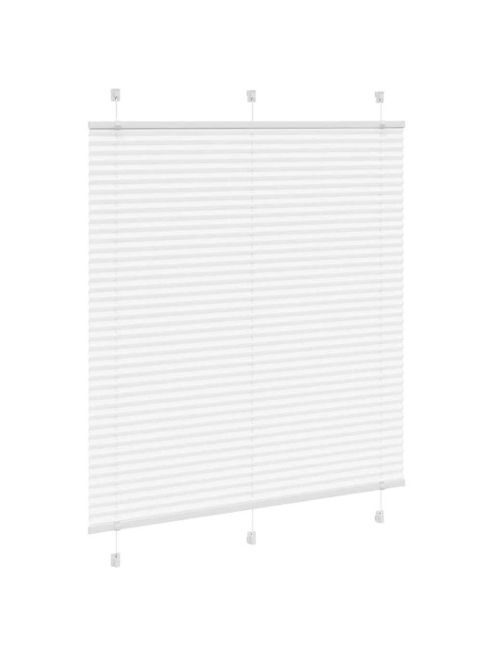 Plisovaná roleta bílá 120x100cm šířka látky 119,4cm polyester