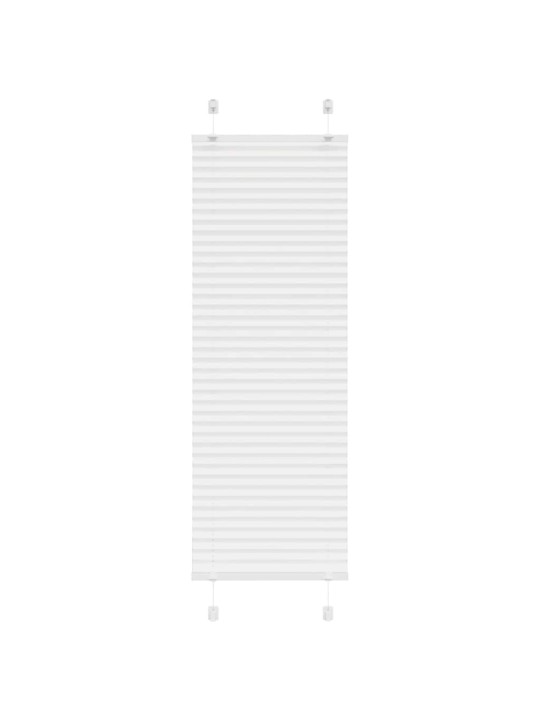 Plisovaná roleta bílá 40x150cm šířka látky 39,4 cm polyester