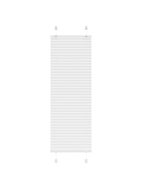 Plisovaná roleta bílá 45x150cm šířka látky 44,4 cm polyester