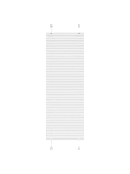 Plisovaná roleta bílá 45x150cm šířka látky 44,4 cm polyester